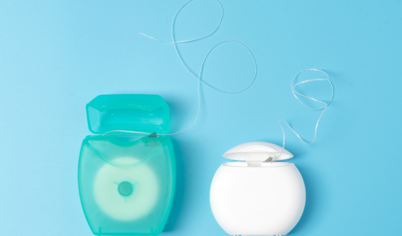 Choose a thin, waxed dental floss