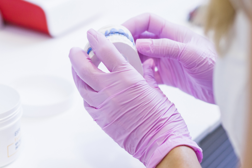 Professional dental cleaning